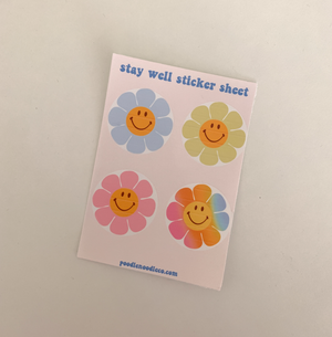 Stay Well Sticker Sheet