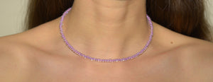 violet necklace