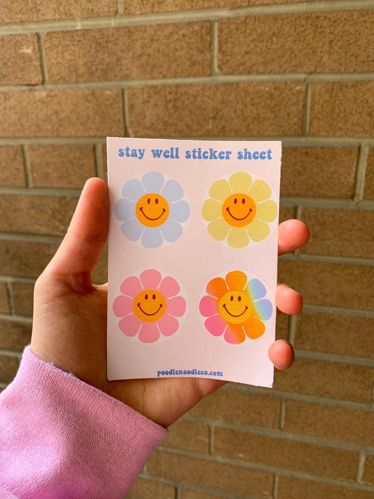 Stay Well Sticker Sheet