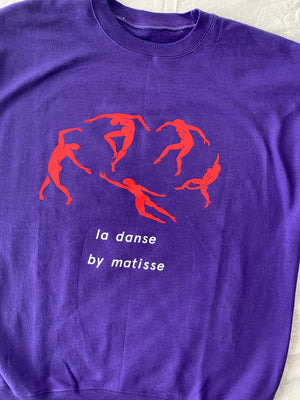 Matisse La Danse Women's Sweater - Ladies Best Purple Sweatshirt 2020